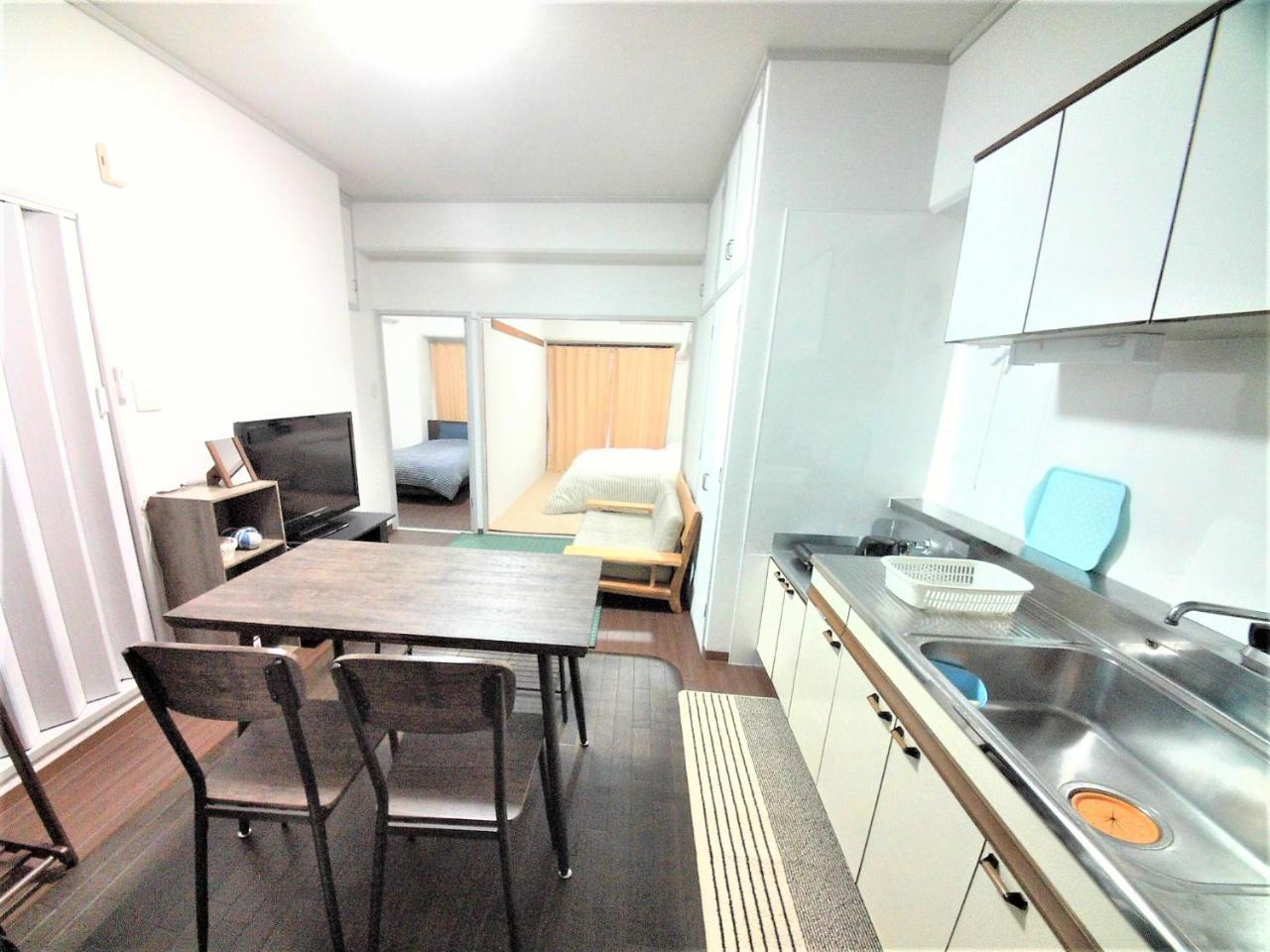 Near Tram Apartment Okayama Exterior foto